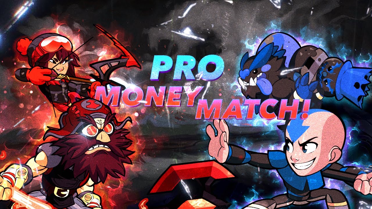 Money Matching a Pro Brawlhalla 2v2 Team
