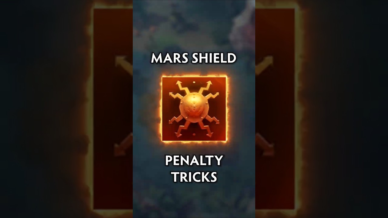 Mars' Shield Movespeed Penalty Tricks #dota2 #dota2tips #dota2tricks