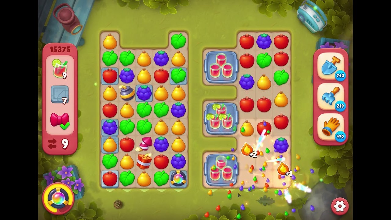 GardenScapes Level 15375 no boosters 