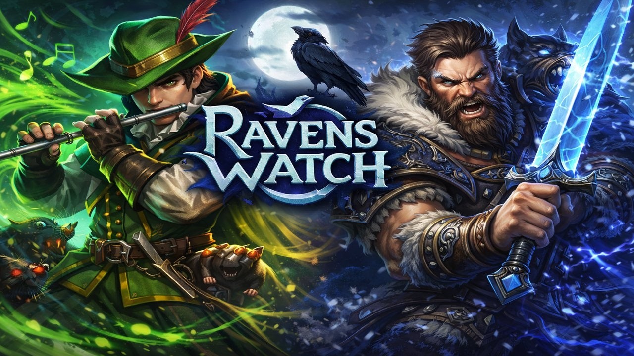 Ravenswatch  - Piper (Flautista) +  Beowolf - MODO NIGHTMARE CONCLUÍDO