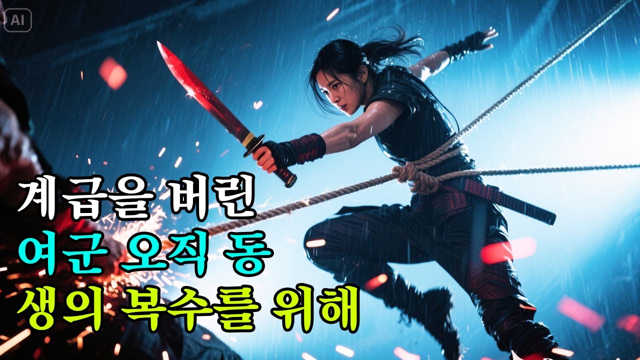 계급을 버린 여군, 오직 동생의 복수를 위해