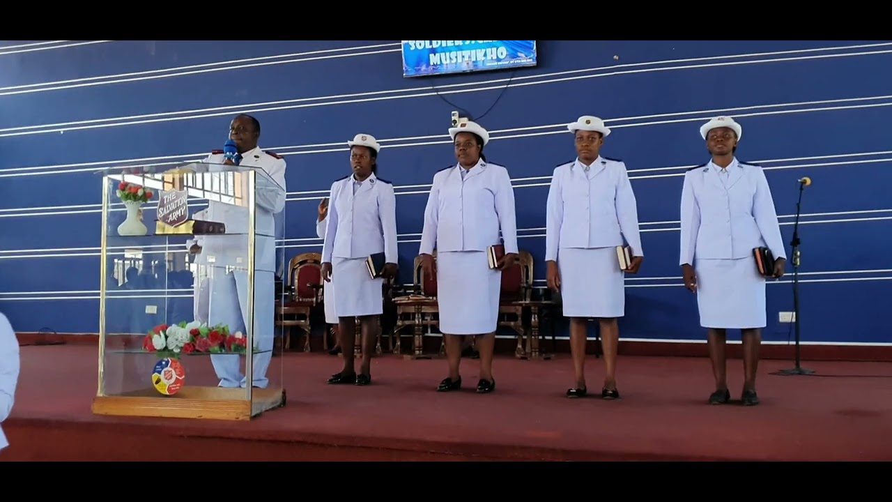 Swearing INN New SOLDERS in the Salvation Army Kakamega Citadel 2023