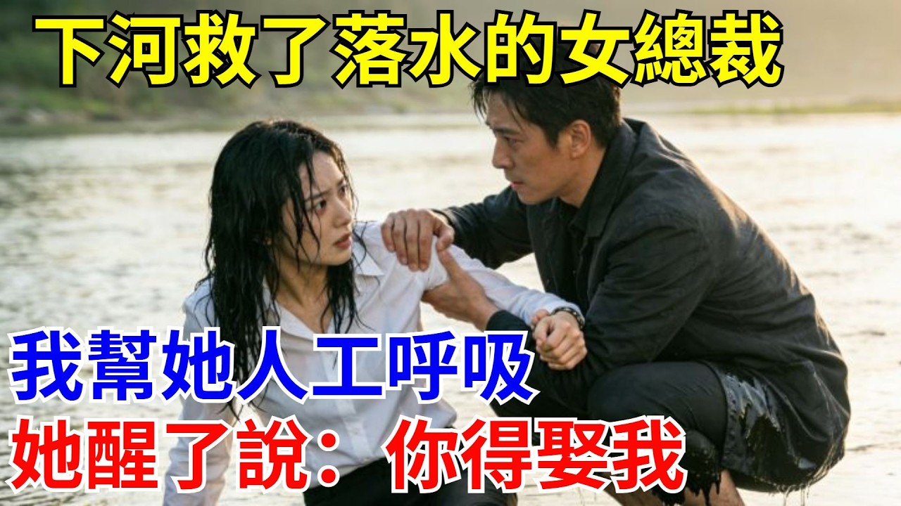下河救了落水的女總裁，我幫她人工呼吸，她醒了說：你得娶我。#原創#情感#情感故事#故事#爽文#奇聞#為人處世#生活經驗