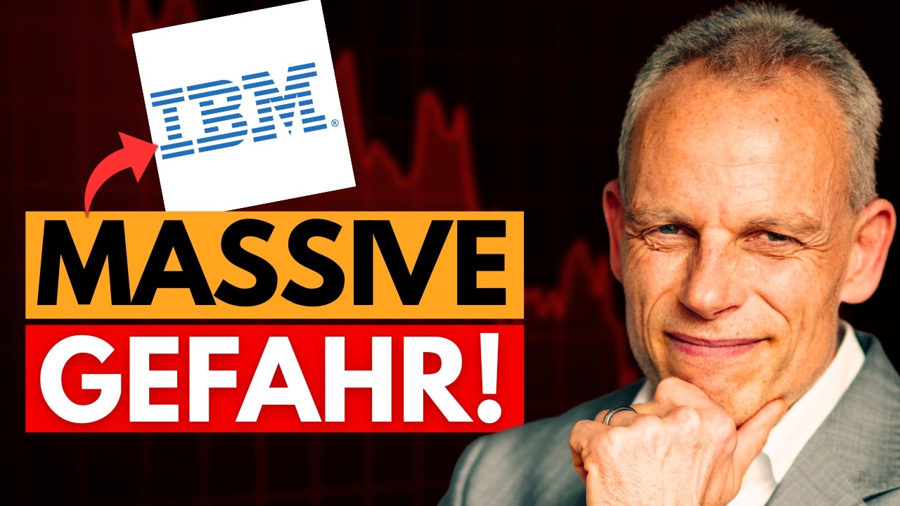 Brachialer Kurssturz bei IBM wegen KI (disruptiver Schock)