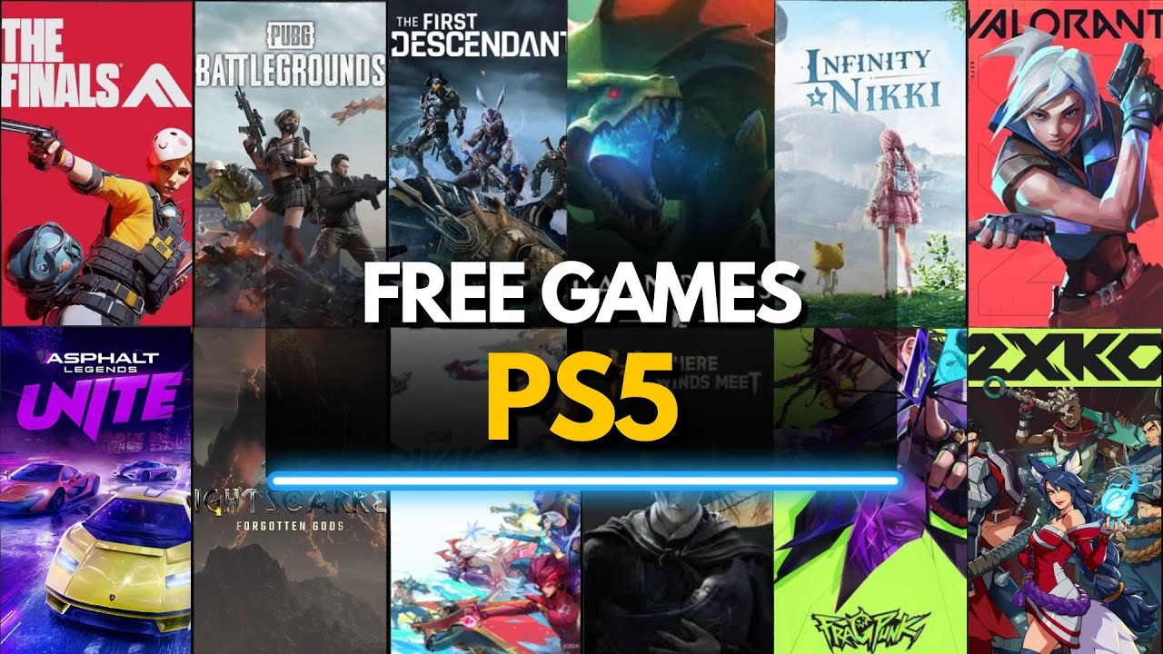Top 50 Best Free Games on PS5 You Must Try