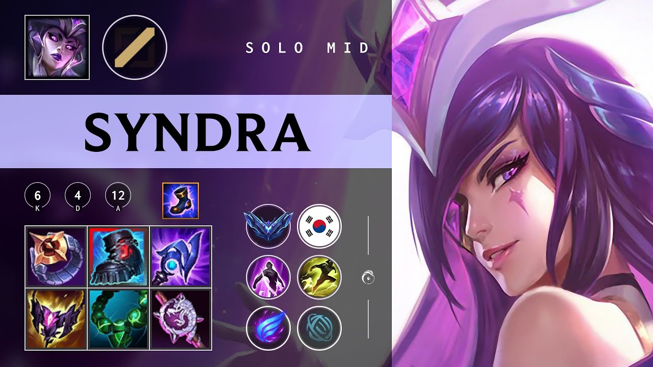Syndra Mid vs Orianna - KR Diamond Patch 26.02