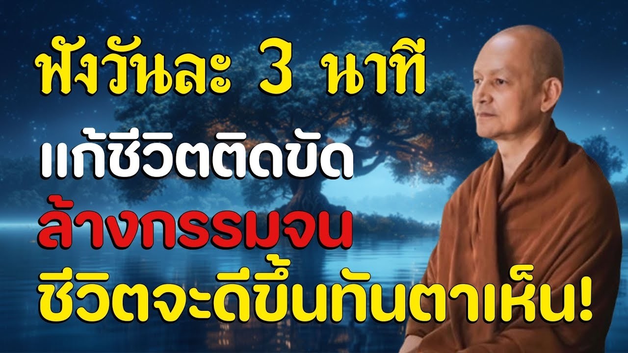 ธรรมะกอนนอน ลองฟงซกครง แลวคณจะหลบอยางสบายใจ ปราศจากทกขภยในวนรงเชา พทธวจน