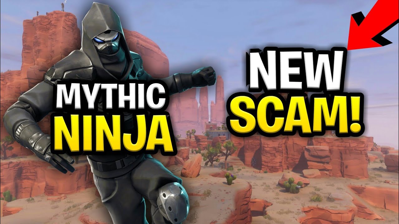 *NEW SCAM* The Mythic Ninja Ability SCAM! (Scammer Get Scammed) Fortnite Save The World