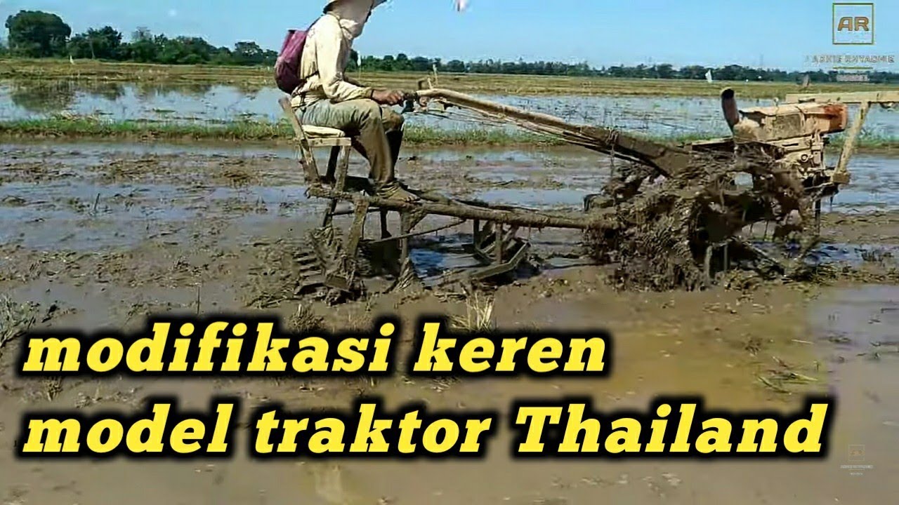 Traktor sawah modifikasi