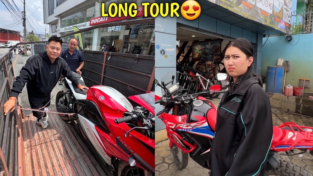 FINALLY ALISHA KO BIKE READY BHAYO😍 LONG TOUR KO LAGI / CBR 600RR / ​⁠@alishakhadgi9769