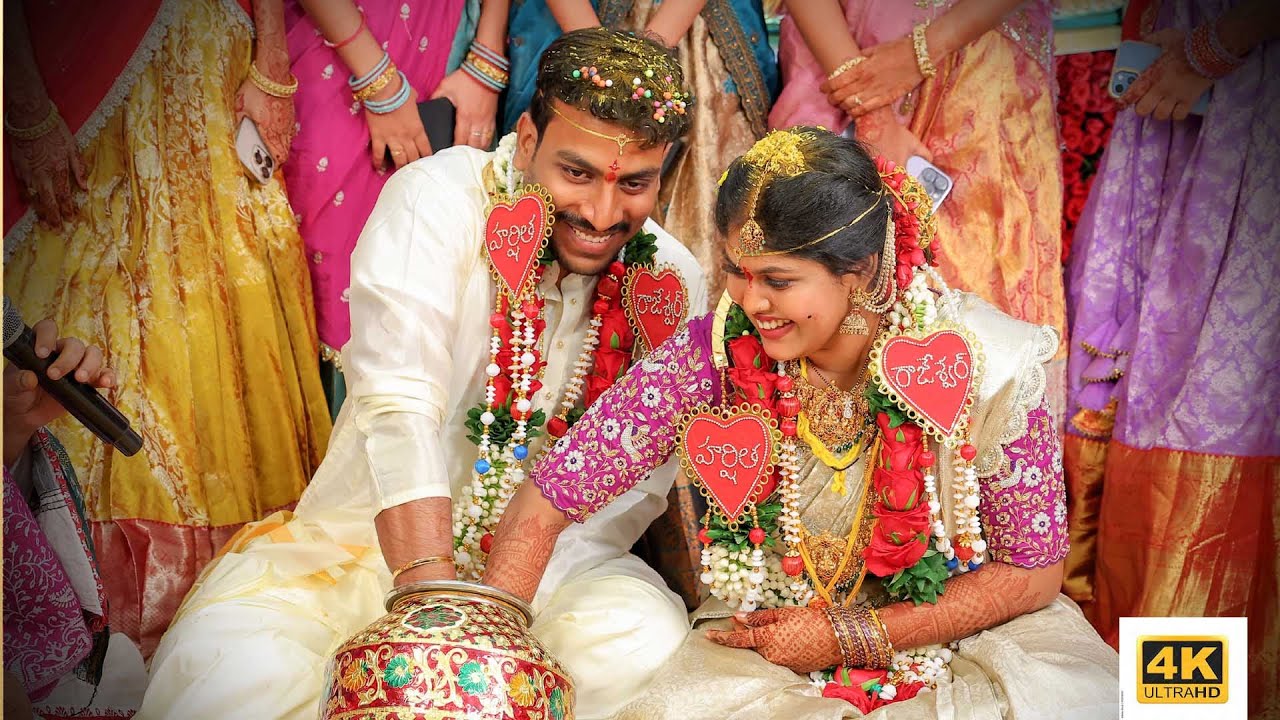 Rajeshwar & Harshitha Wedding Moment Final 4k9000688889 #trending #youtuber #youtube