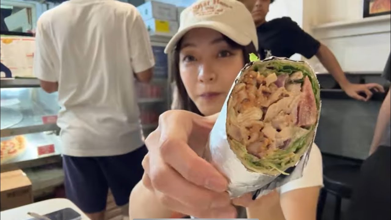 打風後 ￼探愛民邨冧了的大樹💔 食Kabab Roll 雞腳湯 with少女心 @MeatDee 