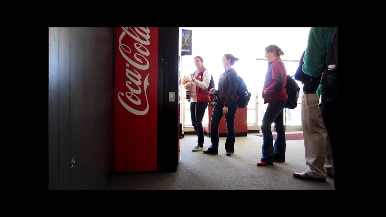 Coca-Cola Open Happiness Machine at NC State