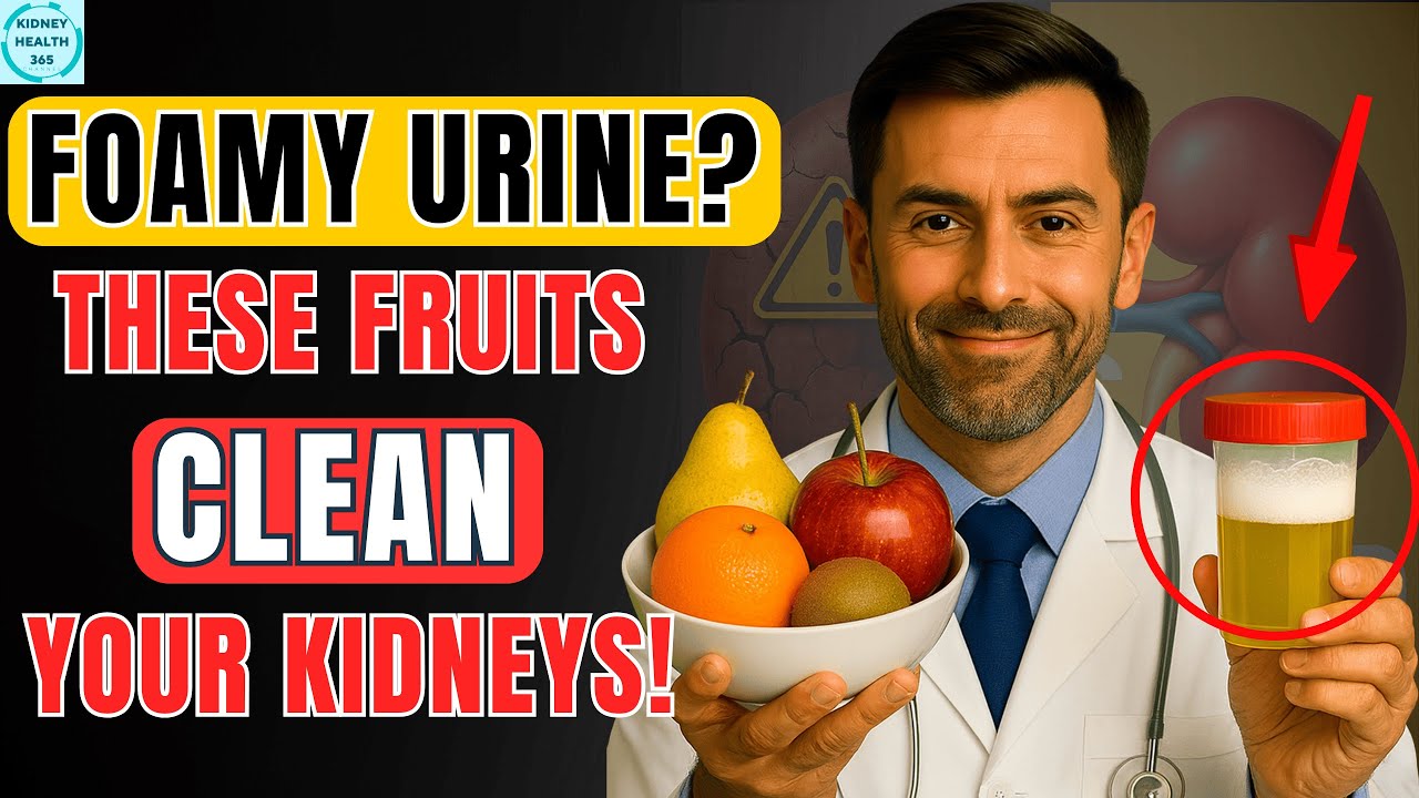 Foamy Urine? 4 Fruits & Daily Habits to Protect Your Kidneys Starting Today