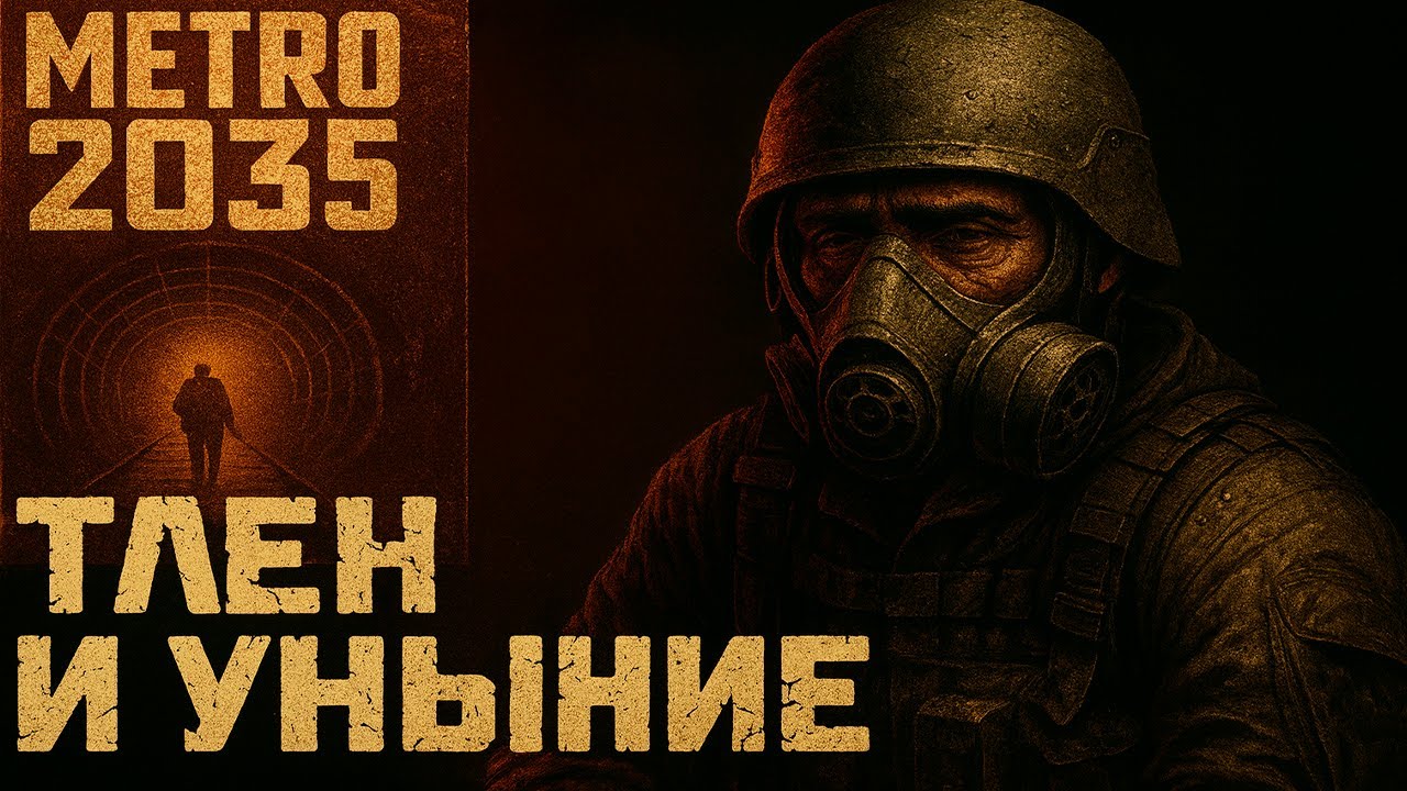 Книга Метро 2035 МРАЧНЕЕ и ТРАГИЧНЕЕ Метро Exodus и вот ПОЧЕМУ