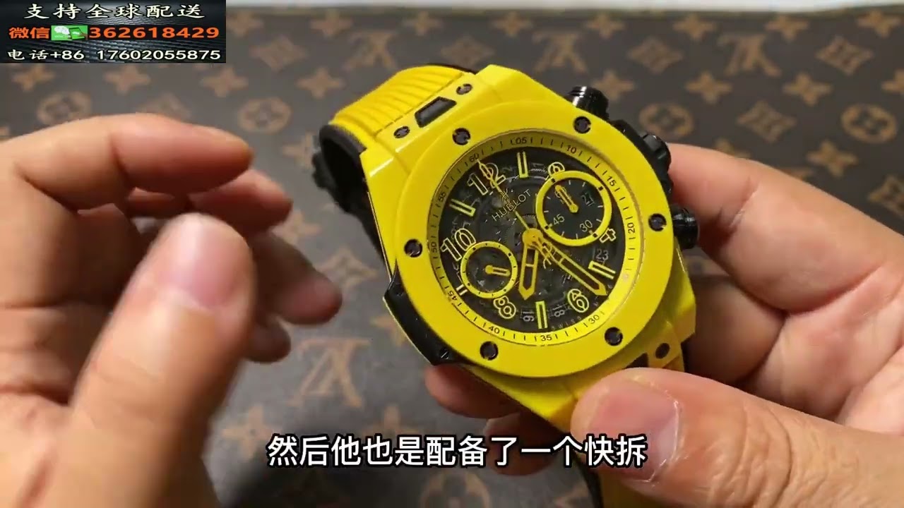 15  ZF厂v2版BBF宇舶大爆炸黄陶瓷 这颜色绝了