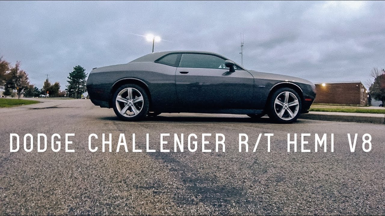2017 / 2018 Dodge Challenger R/T HEMI V8 0-60 и обзор