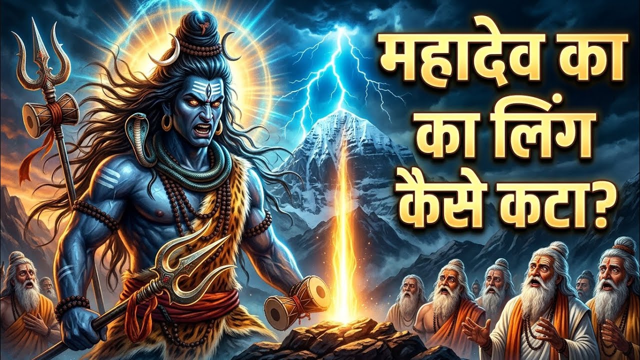 Mahadev ka Ling Kaise Kata? 😱 Shivling ki Sachchai | Shiv Puran Story |mahadev bhakti video |mahadev
