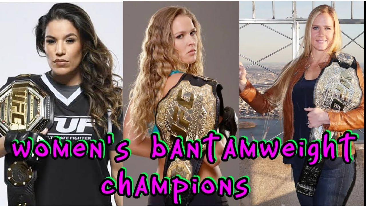 Women's bantamweight champions: first to present champion (2012-2023)