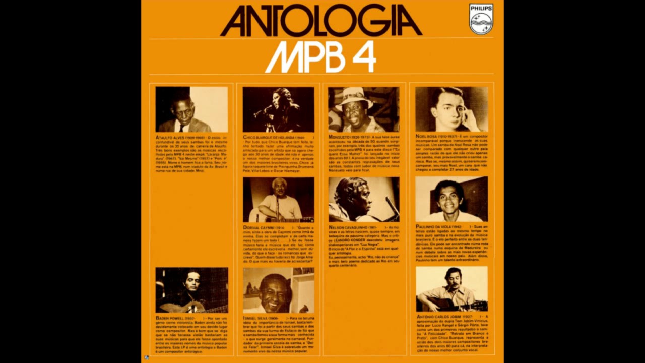 MPB4   - Pot-pourri de Monsueto - participação Quarteto em Cy