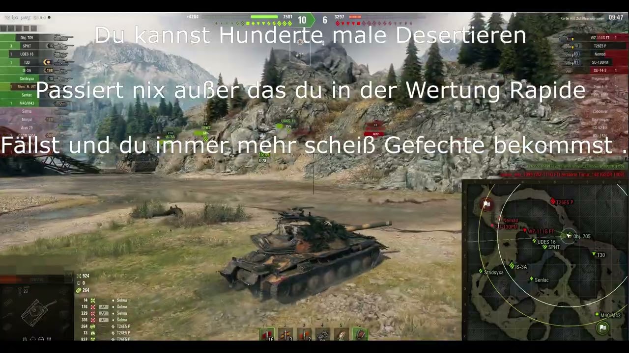 Ich lass es sein mit WoT