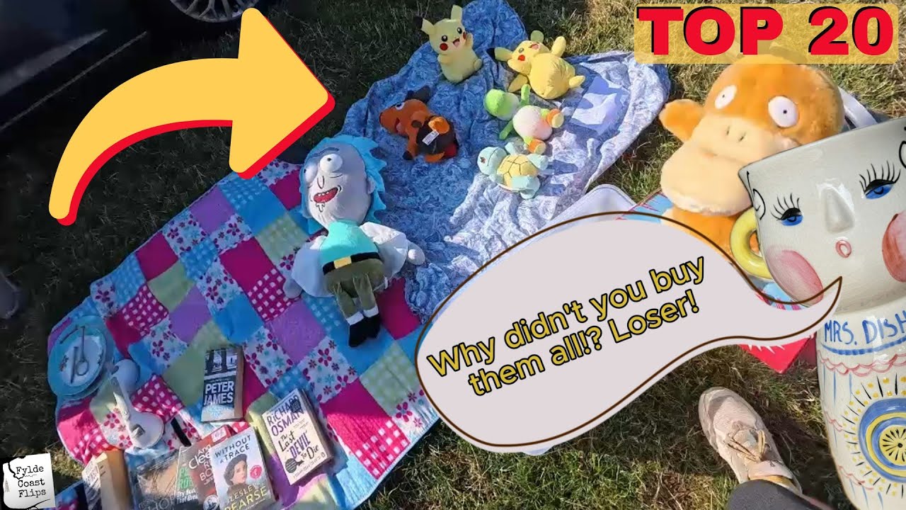 Top 20 Car Boot Sales - No. 18 - Strawberry Fields -  #carbootsale #bootsale #ebayseller