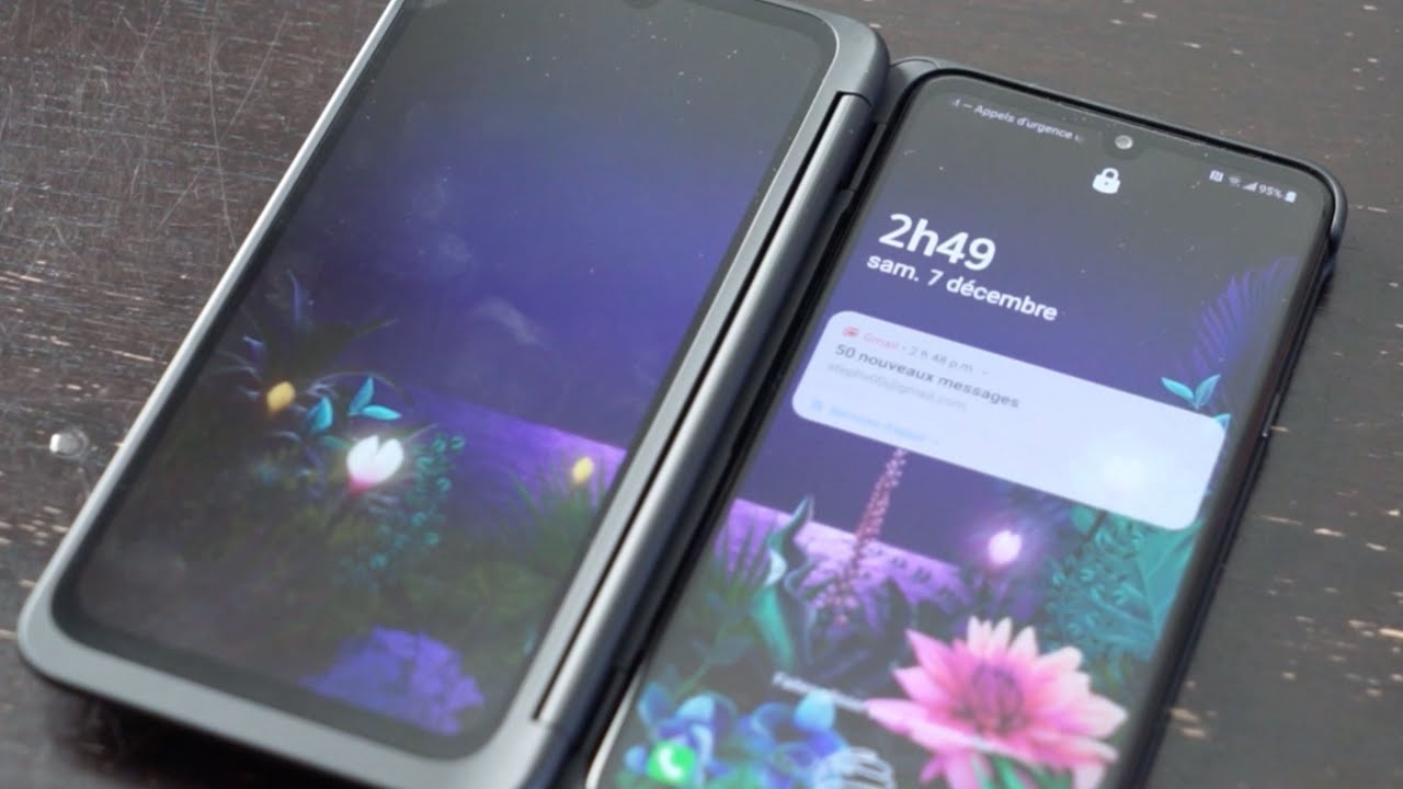 Test blogueur du téléphone LG G8X ThinQ à écran double