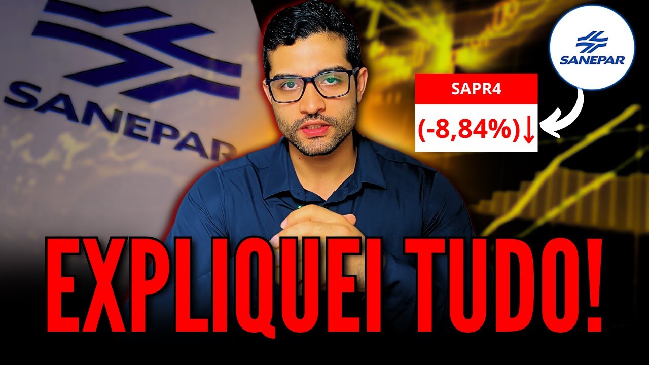 Por que as ações de Sanepar não param de cair? SAPR4 ou SAPR11?