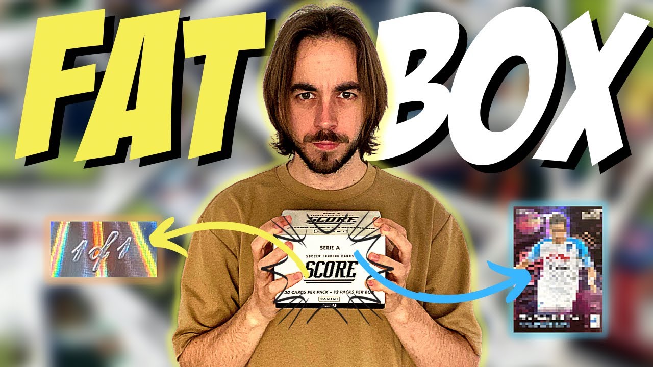 1️⃣ 1/1, CASE HIT, TOP PLAYER: IL FAT BOX DI PANINI SCORE SERIE A 2022-23 CHE ENTRERÀ NELLA STORIA!