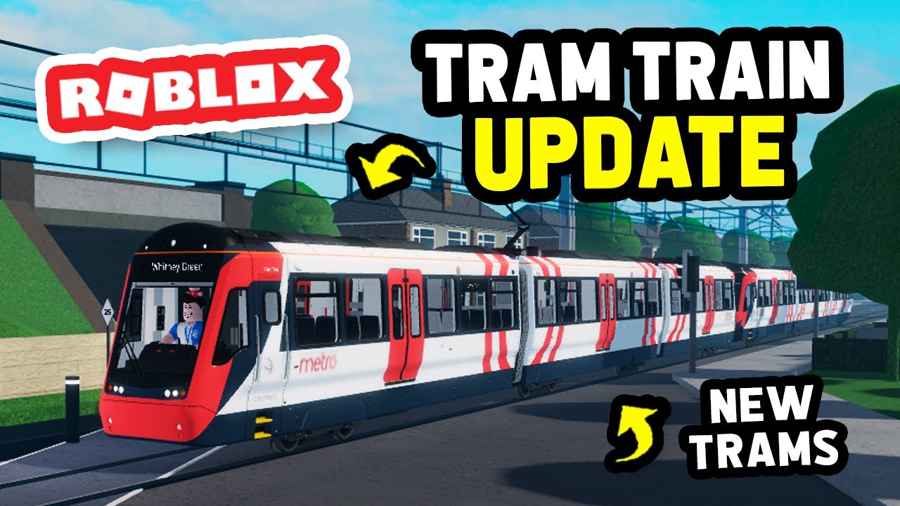 Обновление трамвая в Stepford County Railway (Roblox)