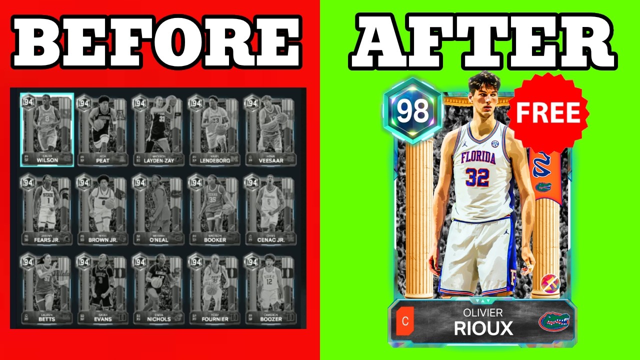 КАК ПОЛУЧИТЬ *БЕСПЛАТНО* 7'9 GALAXY OPAL ОЛИВЬЕ РИУКСА В NBA 2K26 MYTEAM!