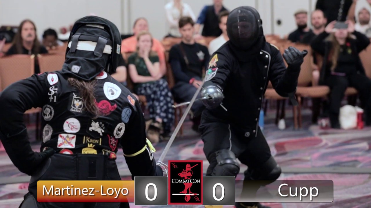 CombatCon 2019 HEMA Rapier Bronze Finals