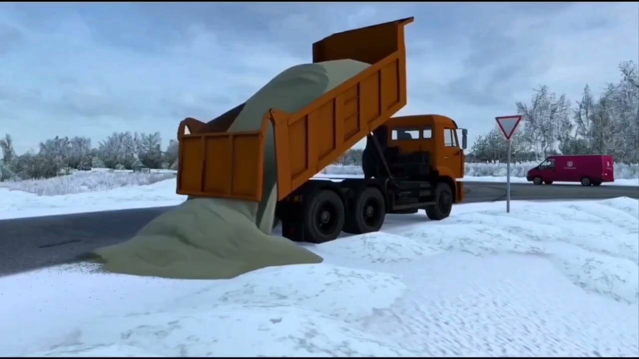 ETS2. По дороге на Питер / Road to Petesburg.