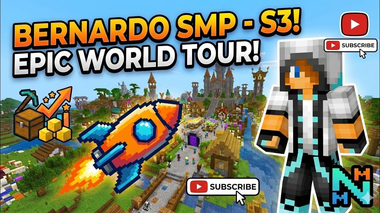 Minecraft public SMP live in Hindi