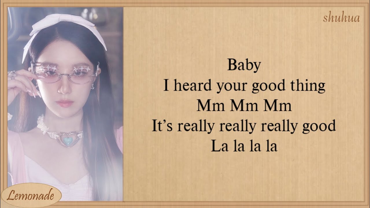 i-dle Good Thing Easy Lyrics