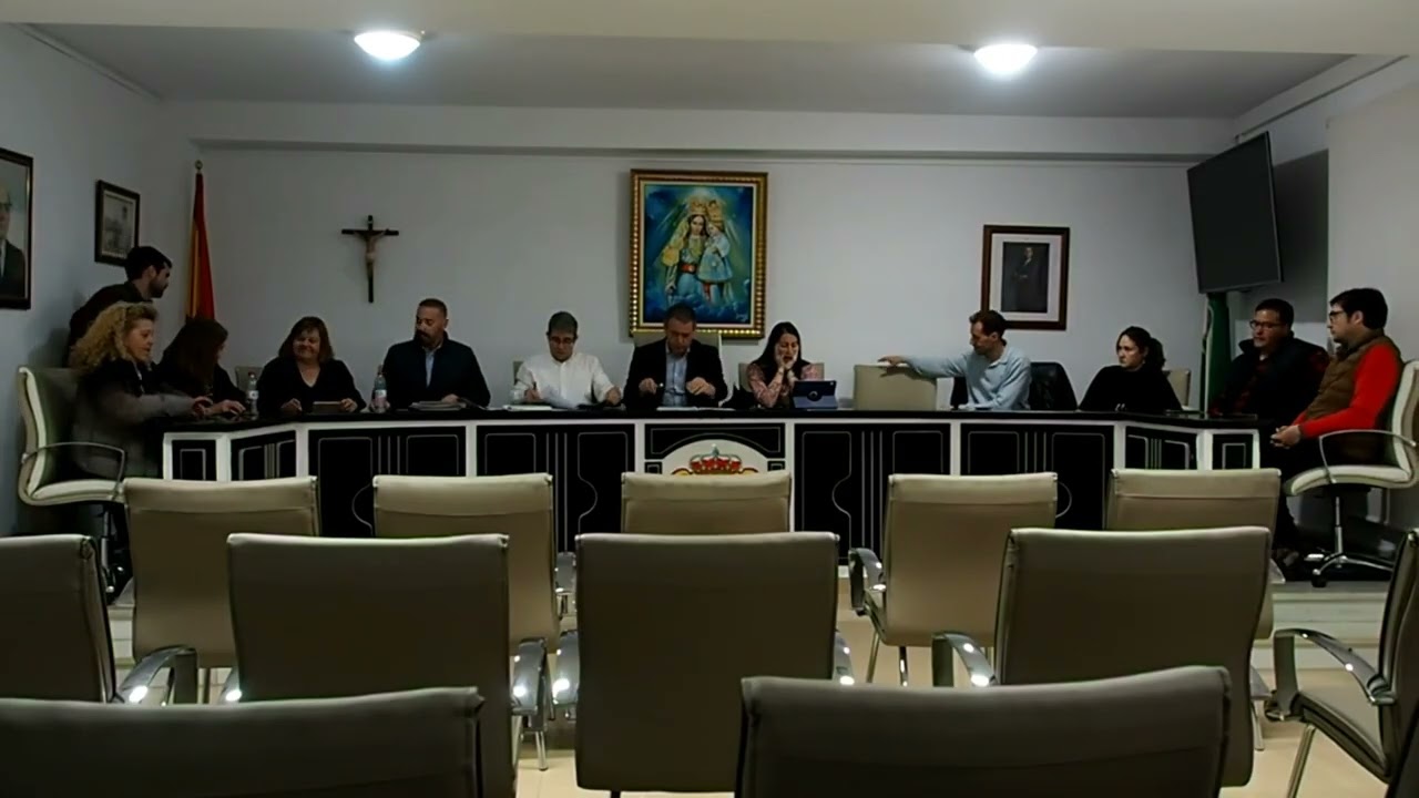 Pleno Ordinario del Ayuntamiento de Tíjola de 26 de Febrero de 2026.