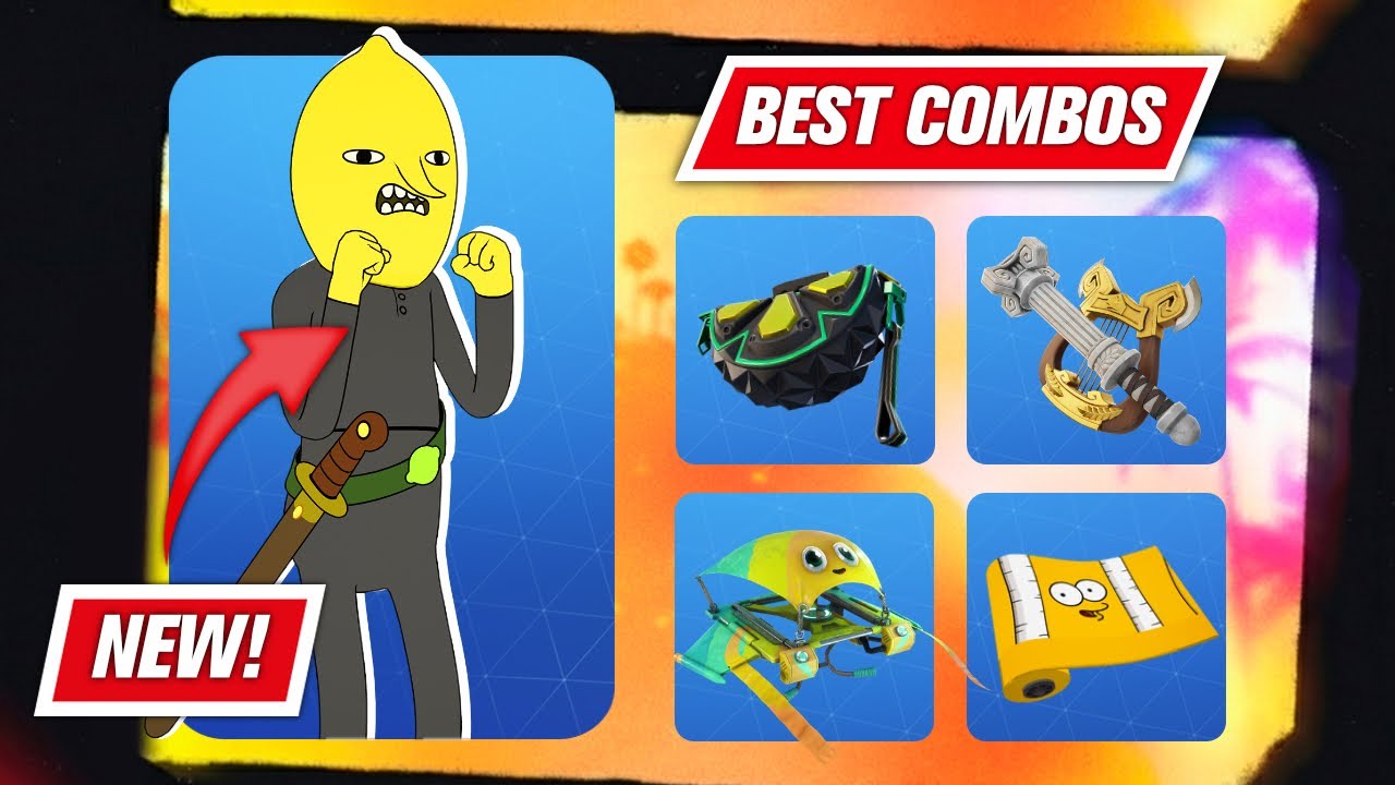 EARL OF THE LEMONGRAB *BEST* COMBOS - Fortnite