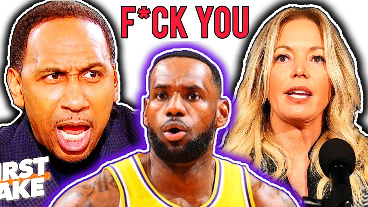 Stephen A. Smith GOES OFF on Jeanie Buss for DISSING LeBron James ‼️🤯🤬😤