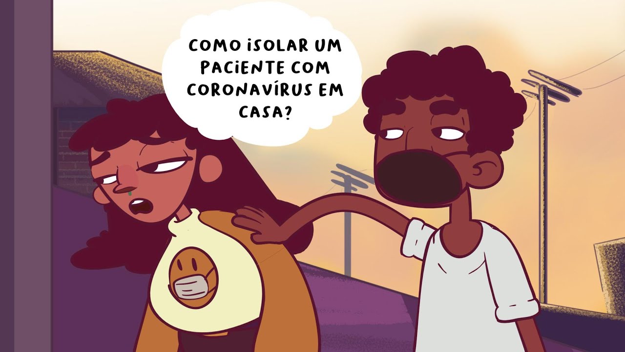 Como isolar um parente com coronavírus em casa? | Animações #21