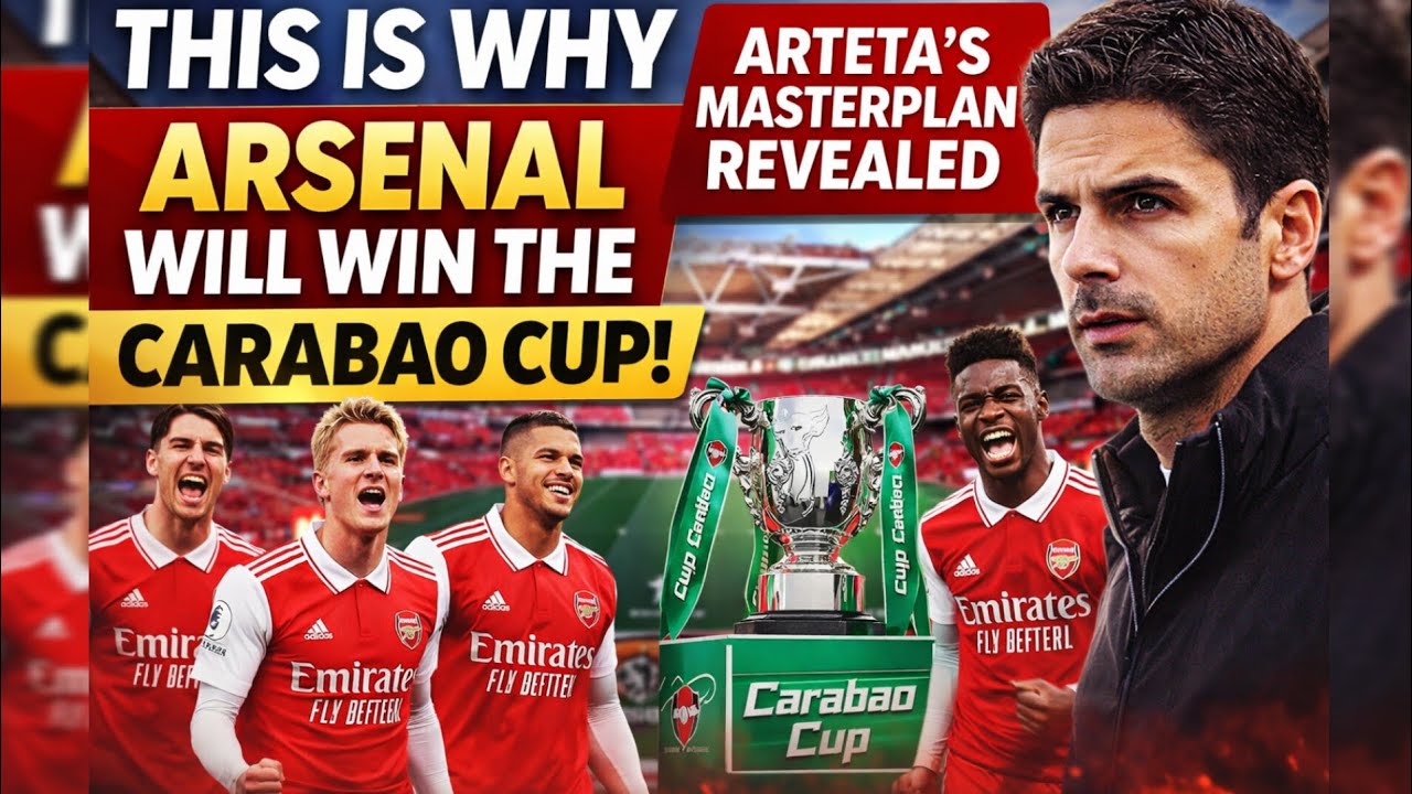 THIS IS WHY ARSENAL WILL WIN THE CARABAO CUP 🏆 | ARTETA’S MASTERPLAN REVEALED