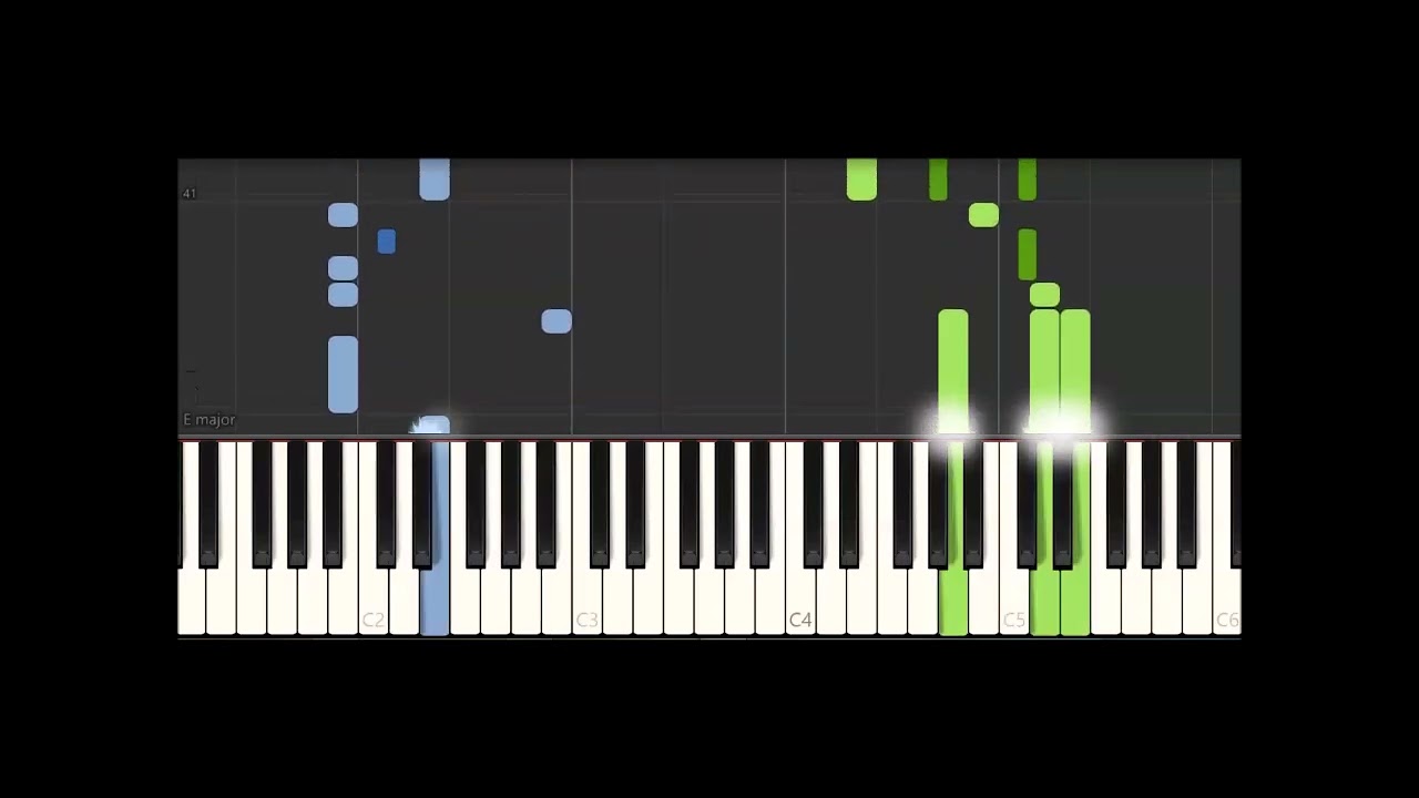 Right Said Fred - I'm Too Sexy (Piano Solo) Synthesia