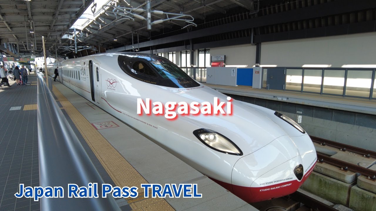 【JRPASS】Hiroshima to Nagasaki by Bull train 290km/h /Nagasaki atomic bomb museum