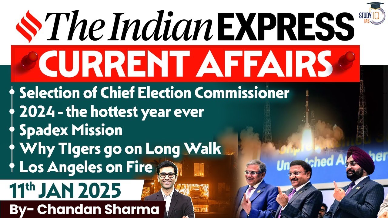 Indian Express Analysis | 11th January 2025 | The Indian Express Newspaper Analysis