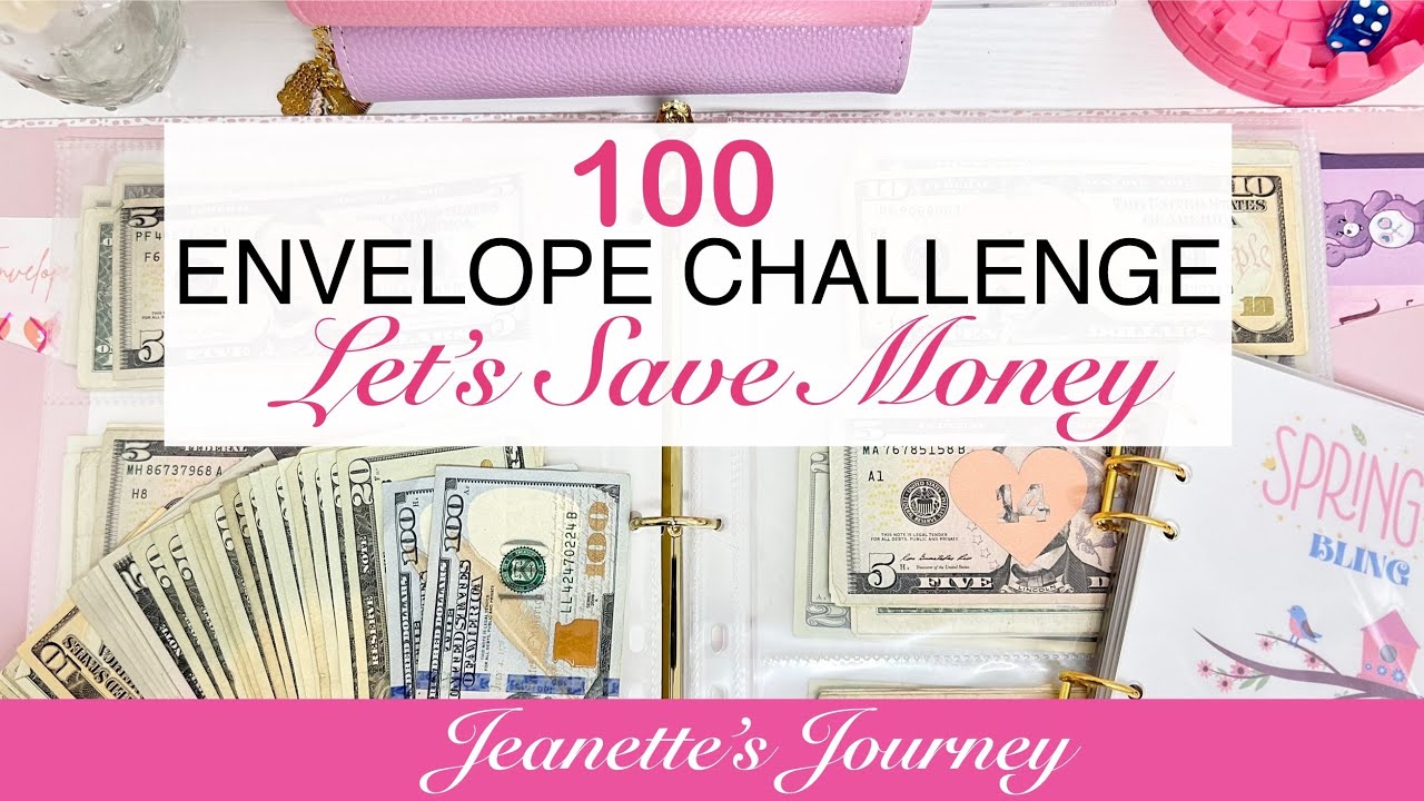 100 ENVELOPE SAVINGS CHALLENGE | CASH STUFFING | SINKING FUNDS | MONTH AHEAD