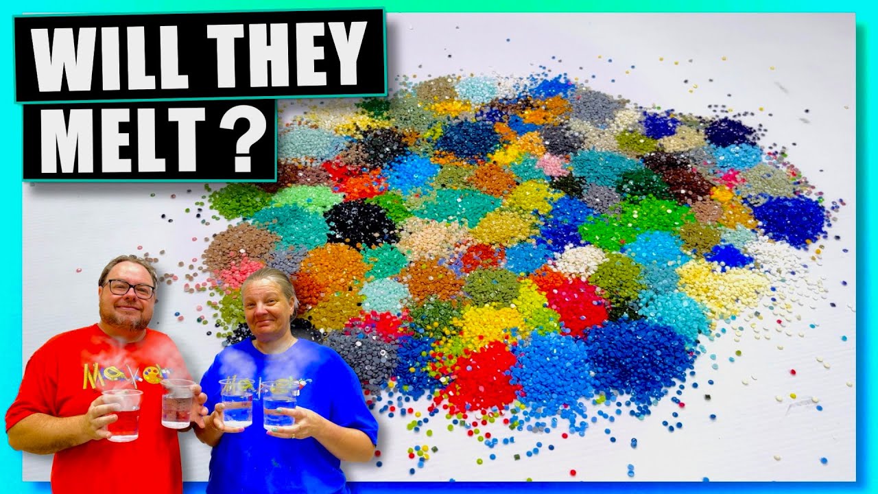 1 MILLION Diamond Dots Vs Hot Resin! - What Will Happen?