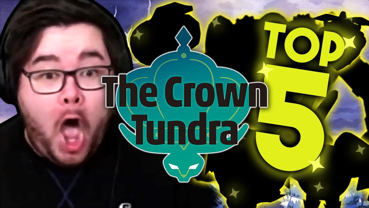 Top 5 Crown Tundra Pokémon Shiny Reactions!