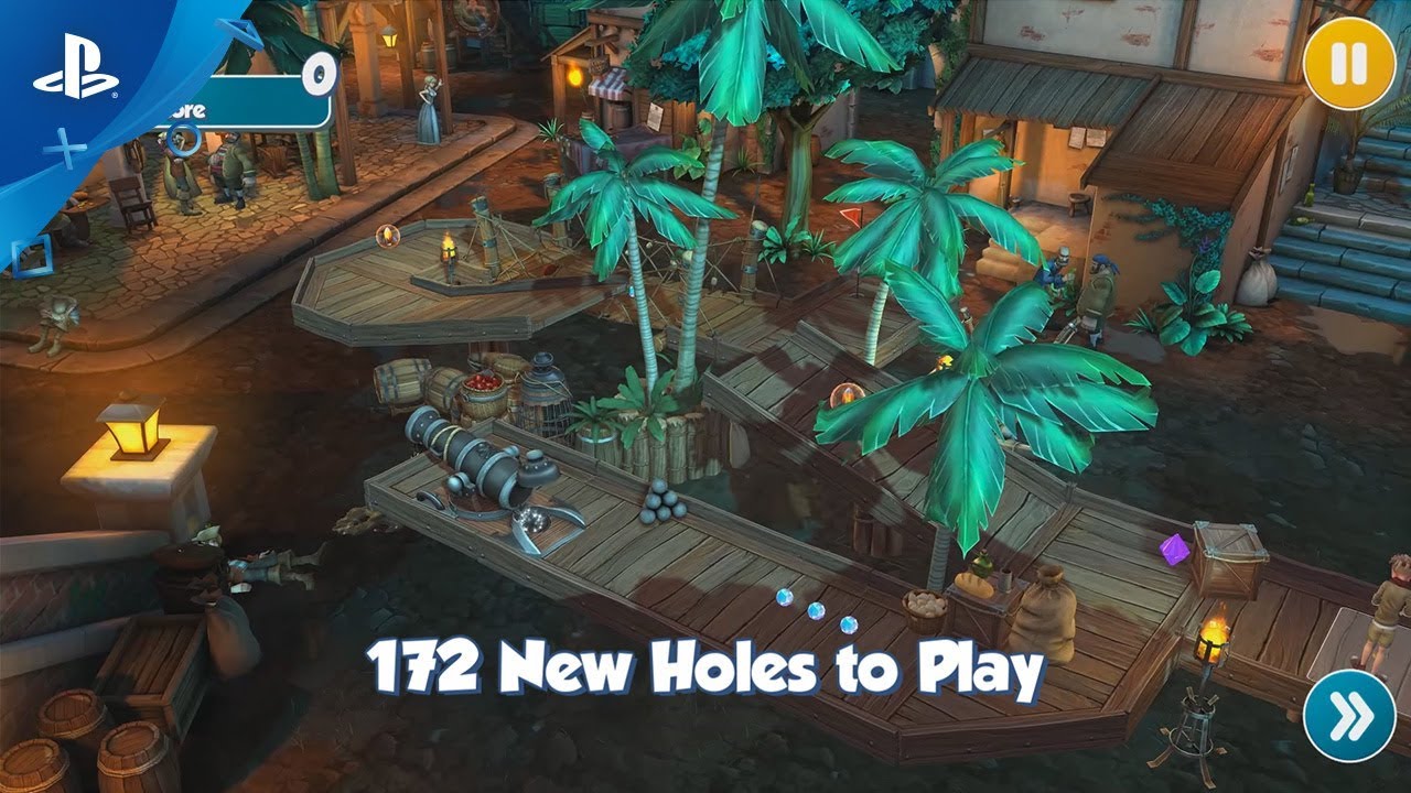 Infinite Minigolf - Tortuga DLC trailer | PS4, PS VR