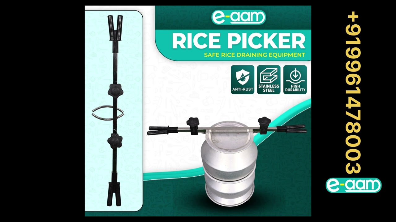 #Rice Picker #Safe rice draining equipment