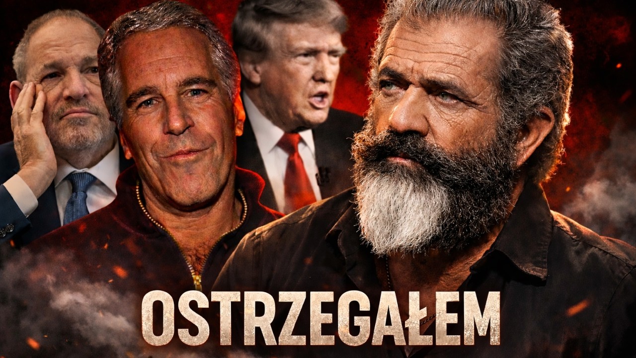 MEL GIBSON PR&Oacute;BOWAŁ NAS OSTRZEC PRZED EPSTEINEM I NIE TYLKO...
