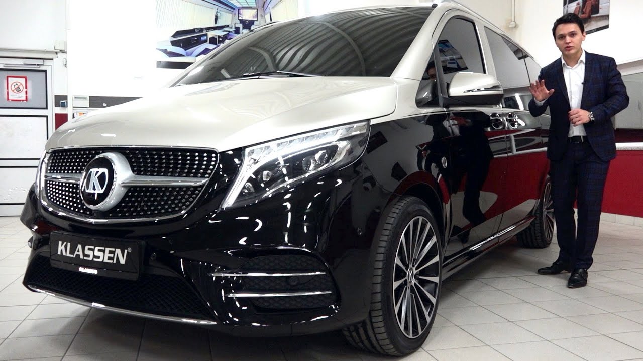 Mercedes V-класса класса люкс 2020 года — ПОЛНЫЙ ОБЗОР V300d от VIP Klassen Geneva Edition